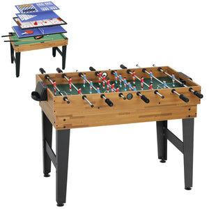 Spieletisch für Kinder multifunktional 13-in-1 mit Fussball Billard