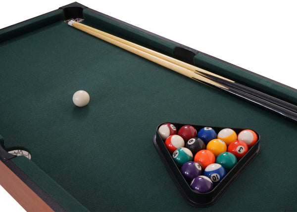 Multifunktionaler 7in1 Spieletisch Kicker Billard Hockey 80x123cm