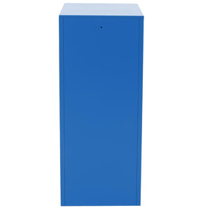 Spind Schliessfach Blau 2-türig 90x38x45cm Wertfach Spind Schliessfach