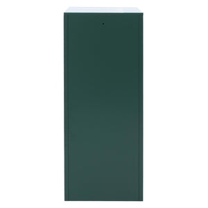 Spind Schliessfach grün 3-türig Schliessfach 90x38x45cm abschliessbar