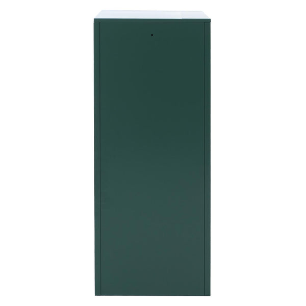 Spind Schliessfach grün 3-türig Schliessfach 90x38x45cm abschliessbar
