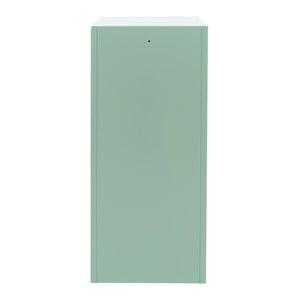 Stahl Spind Schliessfachschrank mit Kleiderstange mintgrün 90x38x45cm