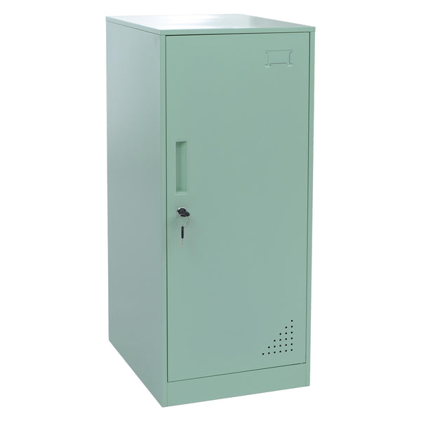 Stahl Spind Schliessfachschrank mit Kleiderstange mintgrün 90x38x45cm
