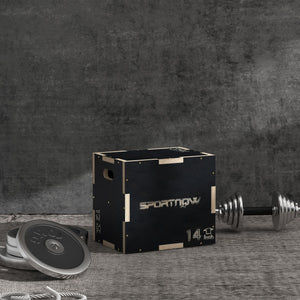 Sprungbox Plyo Box robust für Fitness bis 120kg schwarz
