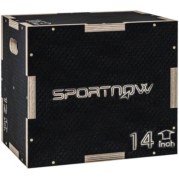 Sprungbox Plyo Box robust für Fitness bis 120kg schwarz