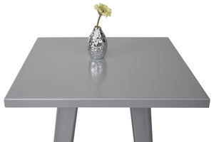 Stehtisch Bistrotisch Bartisch Metall Industriedesign 105x60x60cm grau