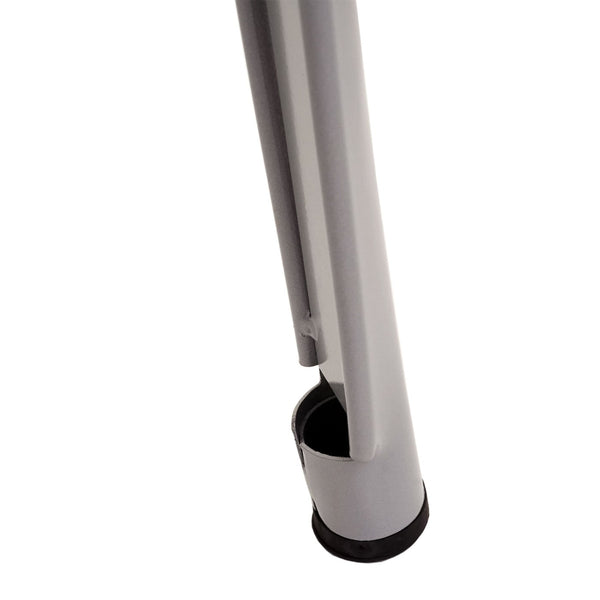 Stehtisch mit Holz-Tischplatte Bistrotisch Bartisch 107x60x60cm grau