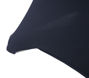 Stehtischhusse Tischhusse Stretch Bezug Ø60cm anthrazit-grau