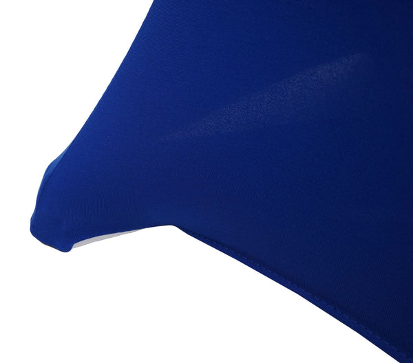 Stehtischhusse Tischhusse Stretch Bezug Ø60cm blau