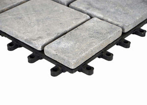 Steinfliese 1m2 JAM-K70 Gartenfliese Naturstein 11x je 30x30cm