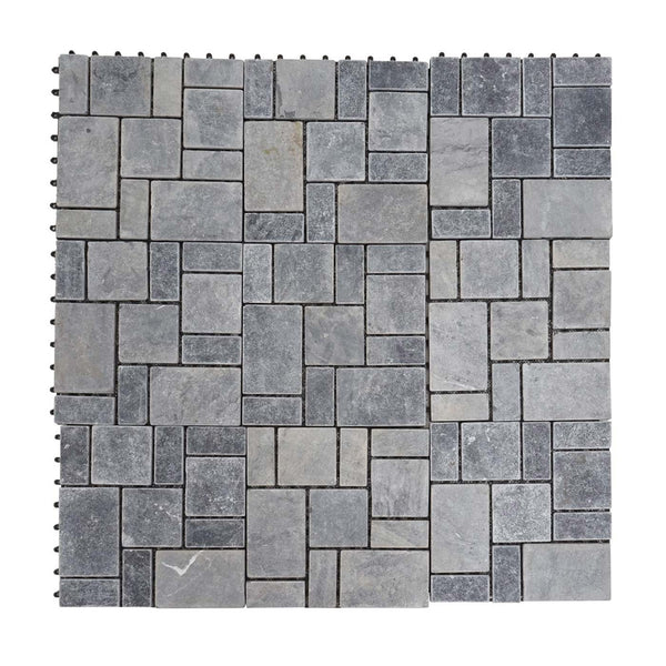 Steinfliese 1m2 JAM-K70 Gartenfliese Naturstein 11x je 30x30cm
