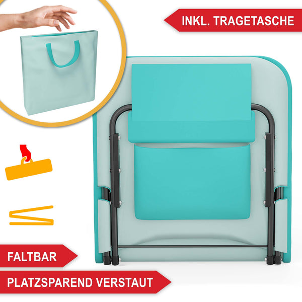 Strandliege Faltbar tragbar 165x49cm 5-fach verstellbar