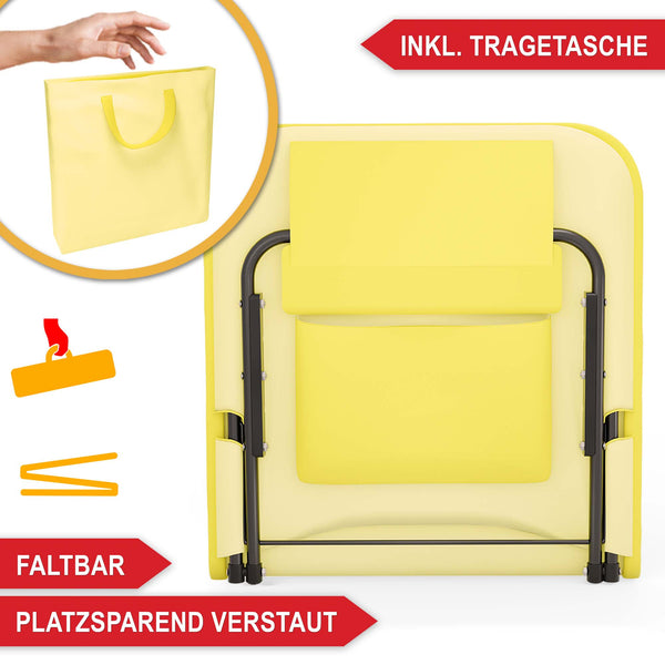 Strandliege Faltbar tragbar 165x49cm 5-fach verstellbar