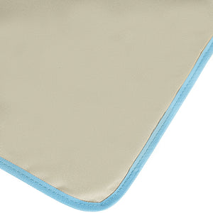 Strandmatte faltbar verstellbar 2er Set für Camping beige