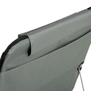 Strandmatte faltbar verstellbar 2er Set für Strand und Garten grau