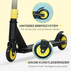 Stunt Scooter ABEC 9 Kugellager für Kinder ab 14 Jahre Gold