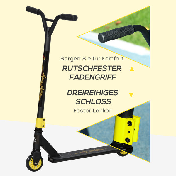 Stunt Scooter ABEC 9 Kugellager für Kinder ab 14 Jahre Gold