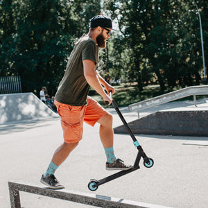 Stunt Scooter ABEC 9 Kugellager Kunstlederräder ab 14 Jahre Grün