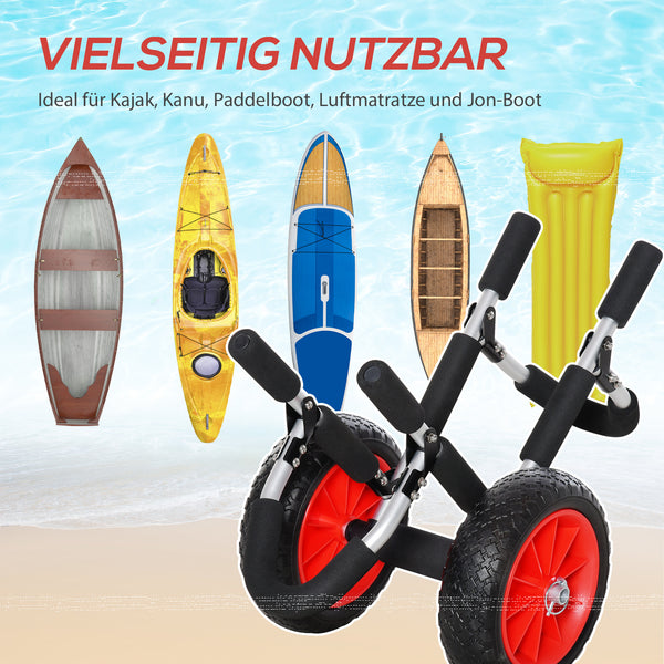 Surfwagen Transportwagen klappbar Aluminium bis 45kg