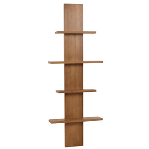 Teak-Wandregal JAM-M72 Badregal 51x56x15cm B-Grade-Teak