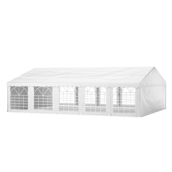 Profi PVC Partyzelt 8 x 10 m weiss