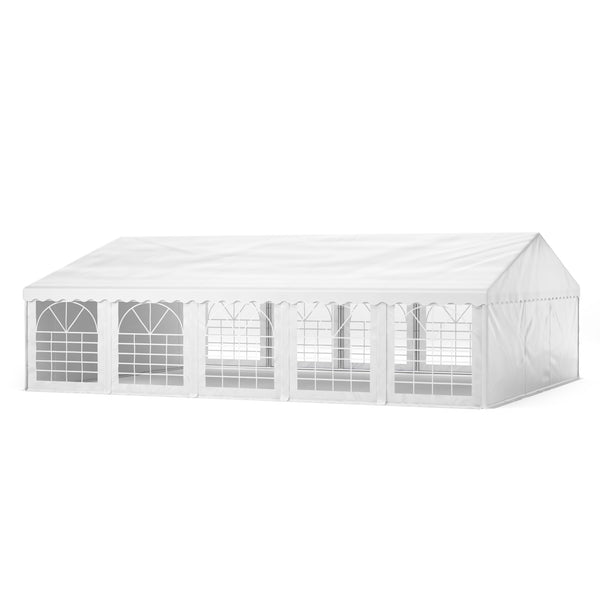 Profi PVC Partyzelt 8 x 10 m weiss