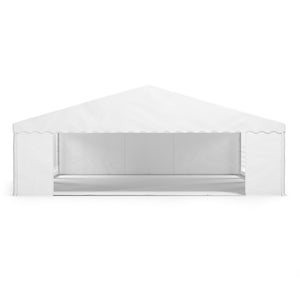 Profi PVC Partyzelt 8 x 10 m weiss