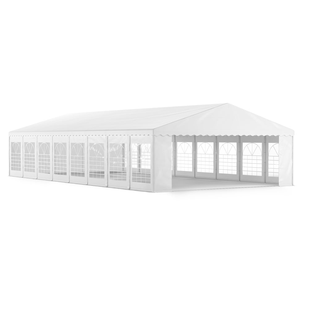 Profi PVC Partyzelt 8 x 16 m weiss