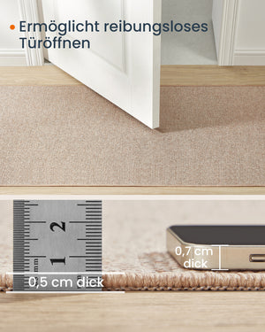 Teppich Läufer 150x80cm Antirutsch