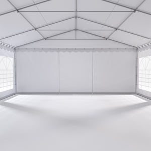 Profi PVC Partyzelt 7 x 14 m weiss