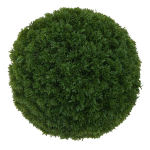 Künstlicher Thujabusch Ø32cm für Outdoor, Lebensbaum Dekopflanze