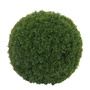 Künstlicher Thujabusch Ø32cm für Outdoor, Lebensbaum Dekopflanze