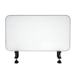 Tisch-Whiteboard Sichtschutz Trennwand Magnettafel Stoff 60x35cm