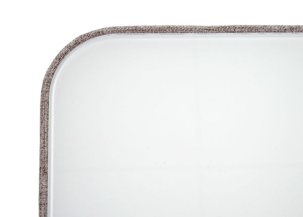 Tisch-Whiteboard Sichtschutz Trennwand Magnettafel Stoff 60x35cm