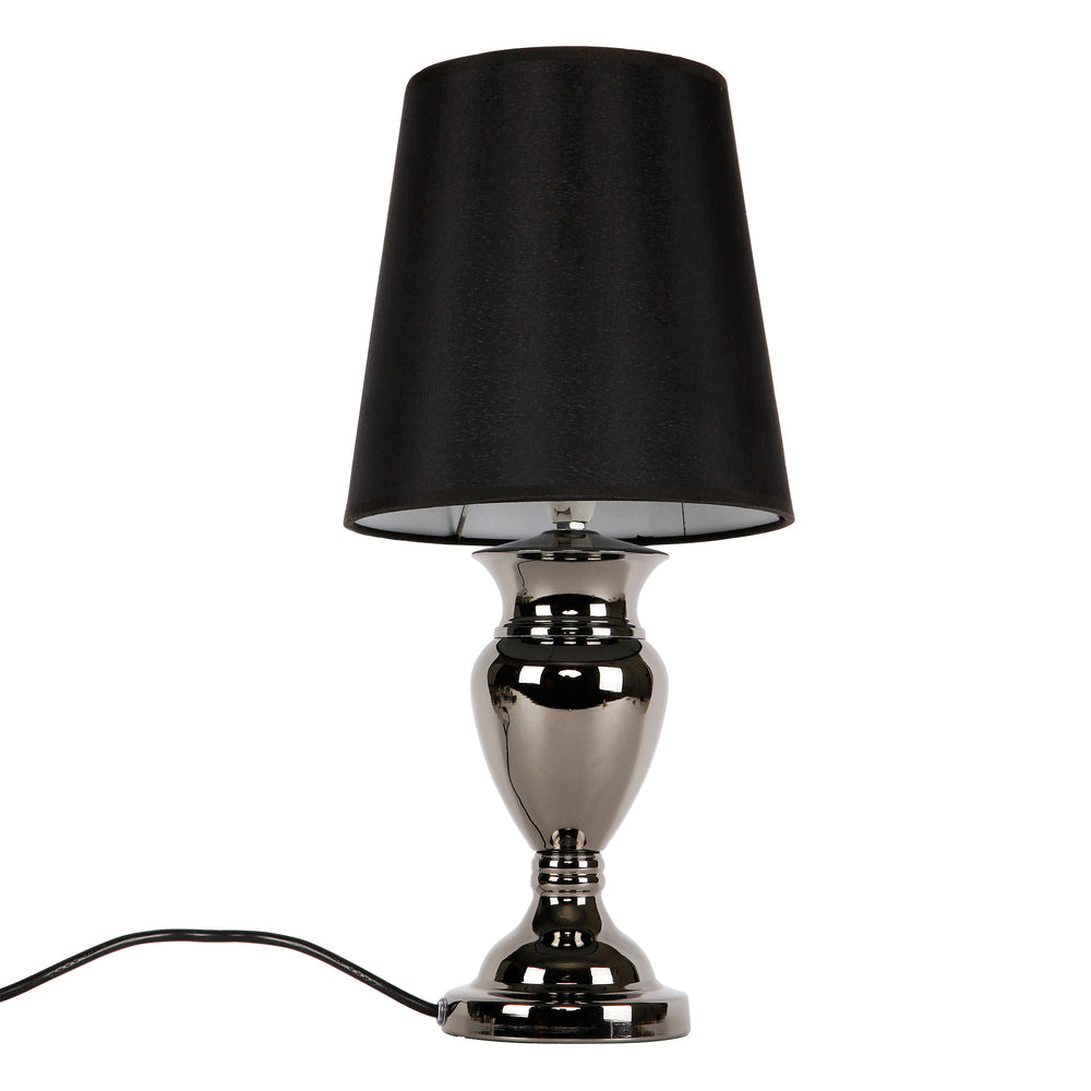 Lampada da tavolo moderna H: 48cm Nero