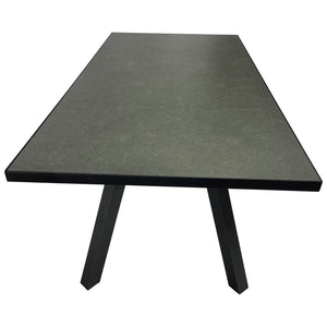 Gartentisch MANCIANO 180x90cm dunkelgrau