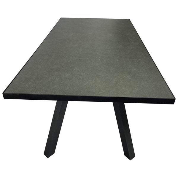 Gartentisch MANCIANO 180x90cm dunkelgrau