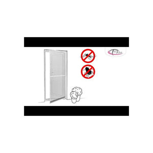 Fliegengitter mit Aluminiumrahmen anthrazit
