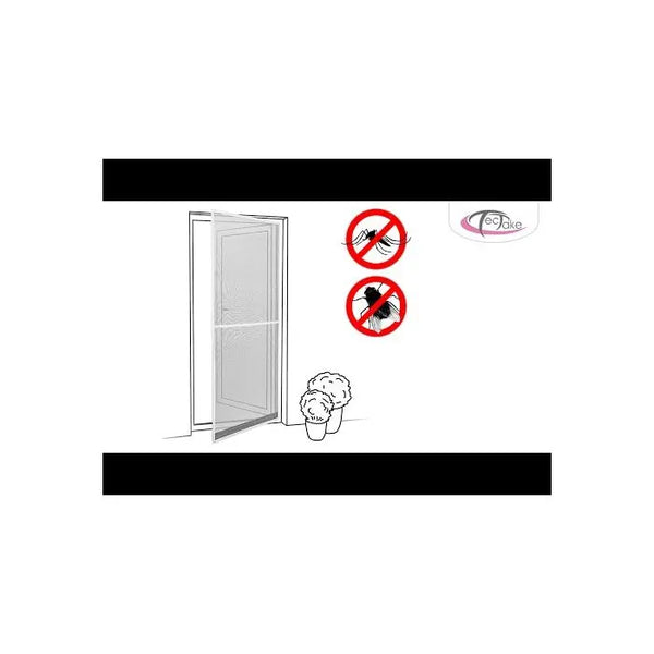 Fliegengitter mit Aluminiumrahmen anthrazit