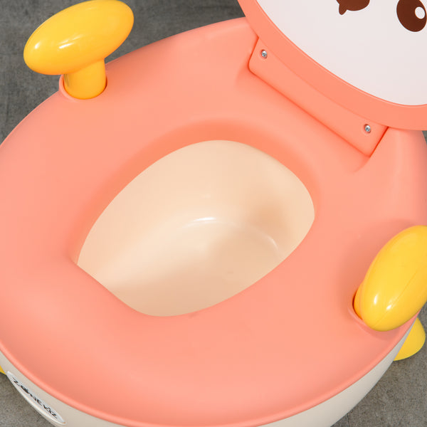 Töpfchen Fuchs Design rutschfest für Kinder 6 Monate bis 3 Jahre Rosa