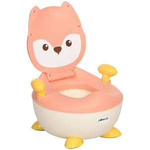 Töpfchen Fuchs Design rutschfest für Kinder 6 Monate bis 3 Jahre Rosa