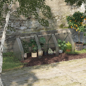 Foliengewächshaus Tomatenhaus für Balkon und Garten für Pflanzen