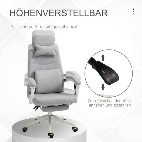 Bürostuhl, Gamingstuhl, Stuhl mit Rollen, Ergonomisches Design