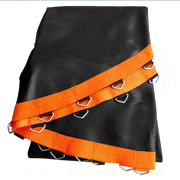 Trampolin Ersatzmatte Sprungtuch rund Polypropylen orange