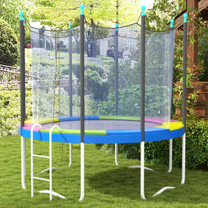 Trampolin Randabdeckung Ersatz wasserdicht reissfest 244cm bunt