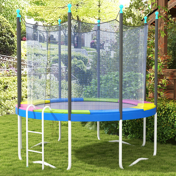 Trampolin Randabdeckung Ersatz wasserdicht reissfest 244cm bunt