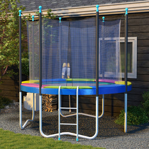 Trampolin Randabdeckung Ersatz wasserdicht reissfest 244cm bunt