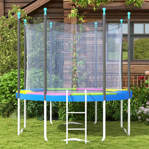 Trampolin Randabdeckung Ersatz wasserdicht reissfest 244cm bunt