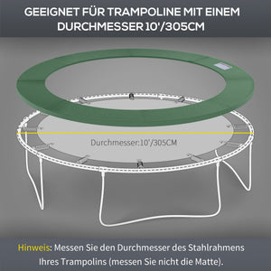 Trampolin Randabdeckung UV-beständig wasserabweisend 305cm