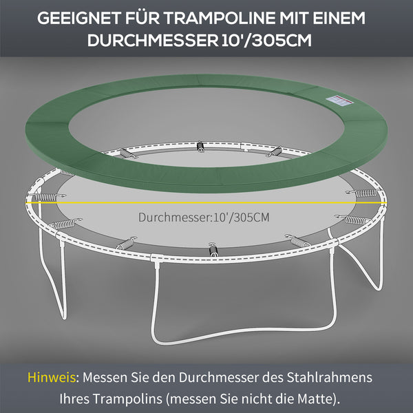 Trampolin Randabdeckung UV-beständig wasserabweisend 305cm